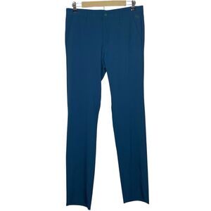 AG Adriano Goldschmied Golf Pants 32x34 Blue Straight Trousers Green Label NEW